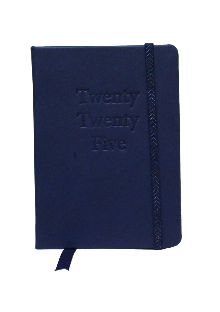 Navy A5 Classic Leather Planner