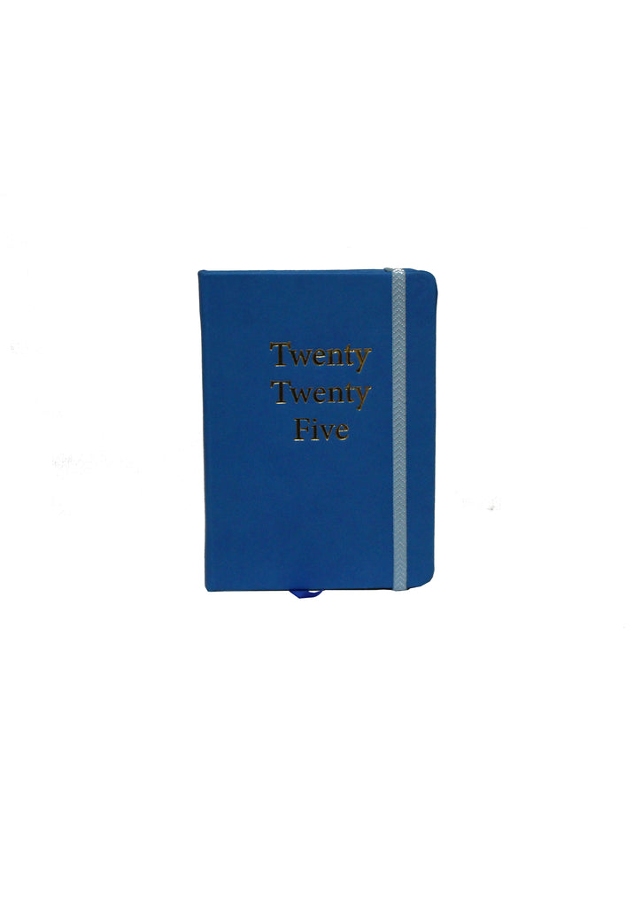 Royal Blue A6 Classic Leather Planner