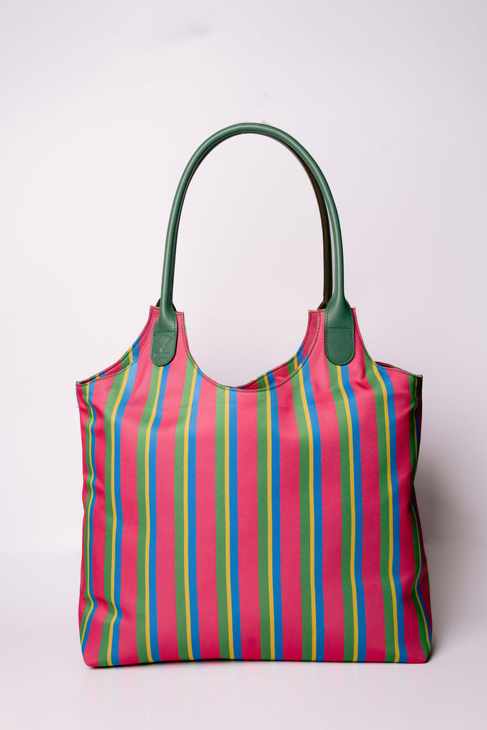 Striped Light Tote Bag