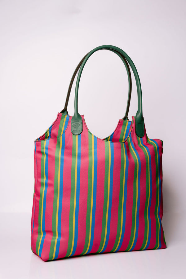 Striped Light Tote Bag