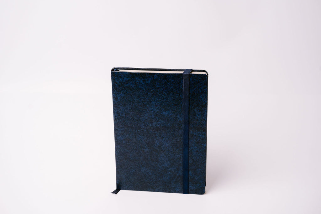 Red Sea Blue Classic Leather A5 Notebook