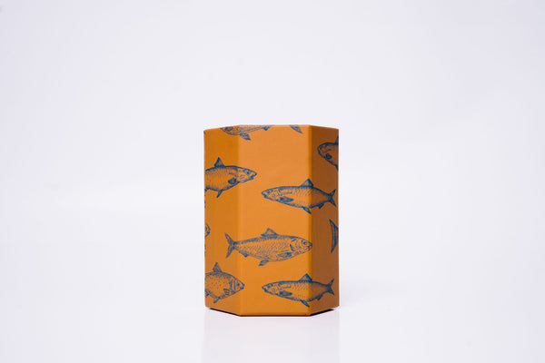 Blue Fish Cardboard Pencil Case