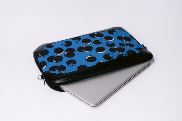 Oreo x Leather Laptop Sleeve