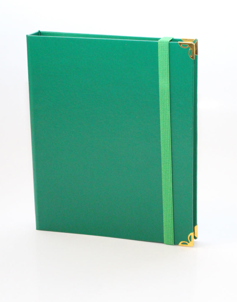 Green Classeur A5 Notebook