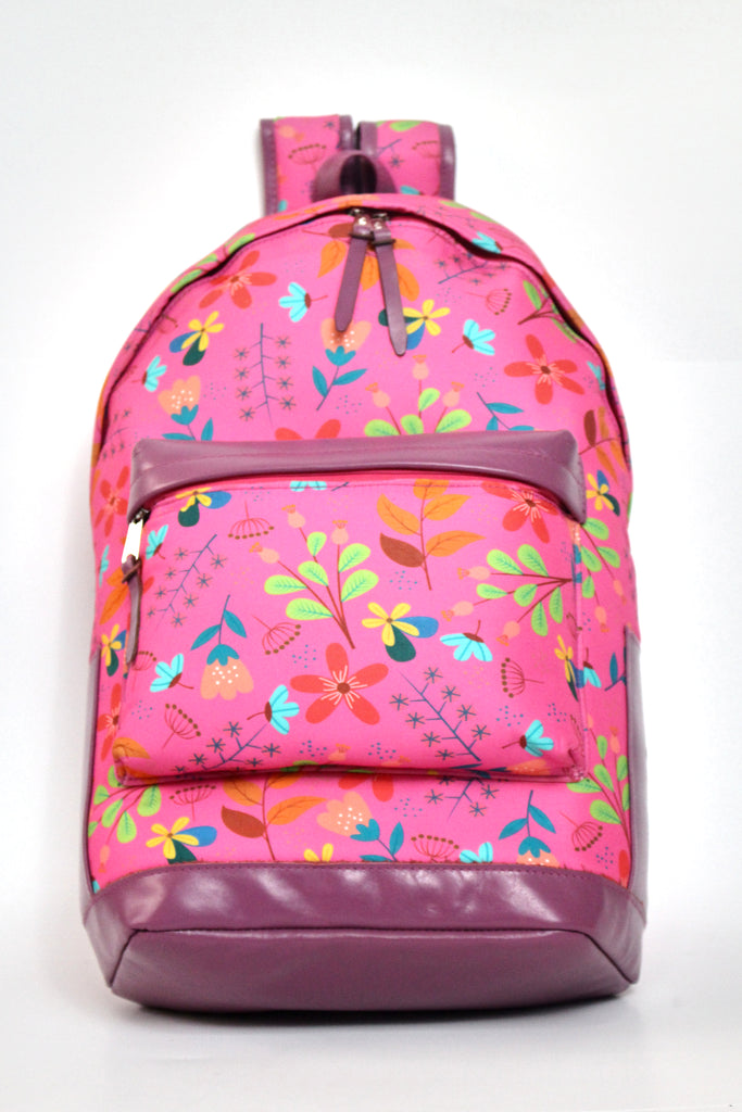 Floral Pink Backpack