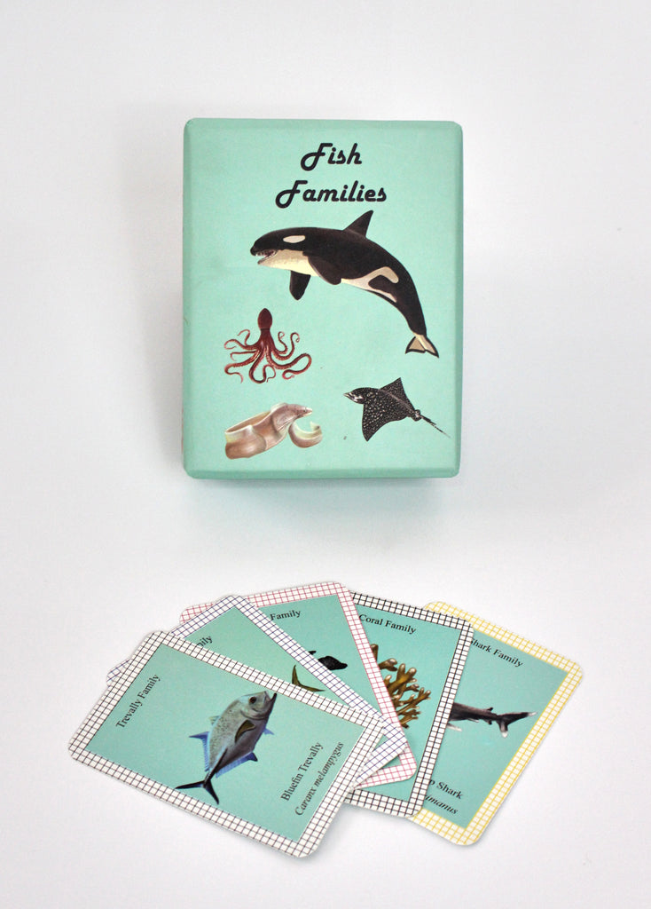 Fish Families Playing Card Box