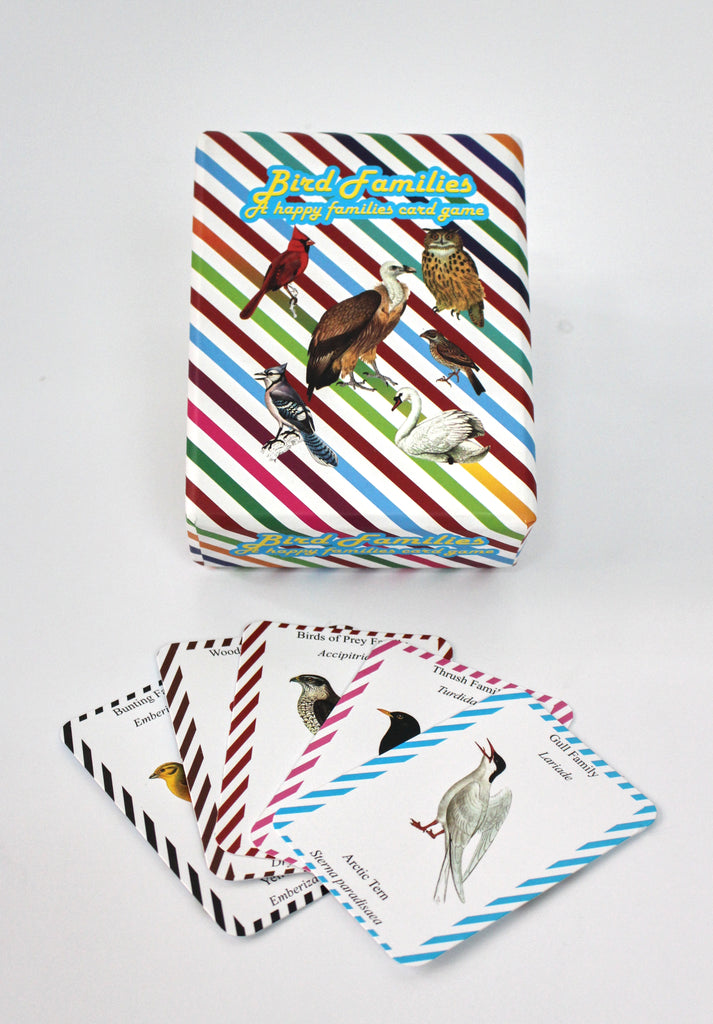 Bird Families Playing Card Box