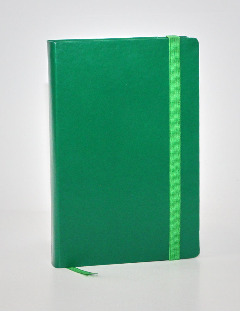 Green Classic Leather A5 Daily Planner