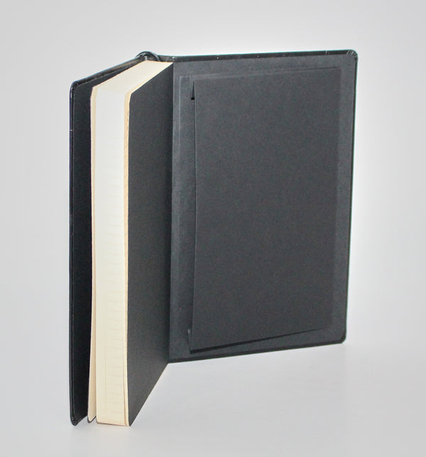 Black Classic Leather A5 Daily Planner