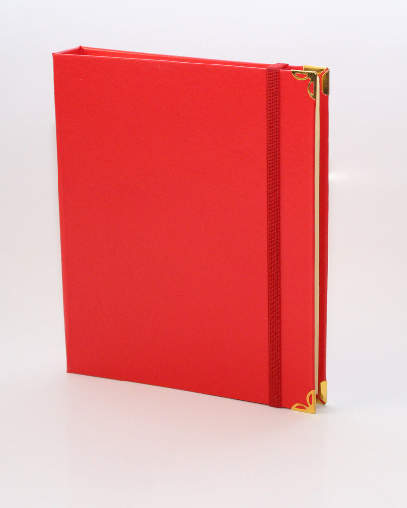 Red Classeur A5 Notebook