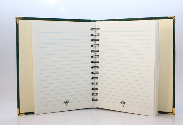 Green Classeur A5 Notebook