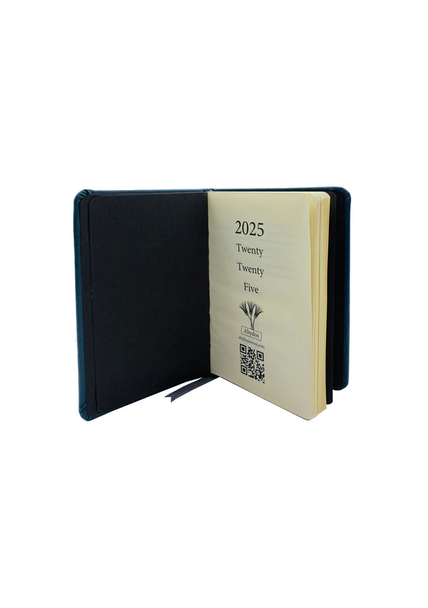 Navy A6 Classic Leather Planner