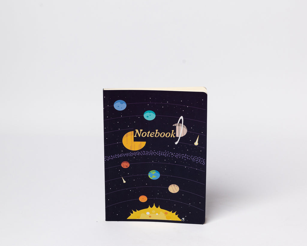 Space Notebook - Softcover, A5, Lined