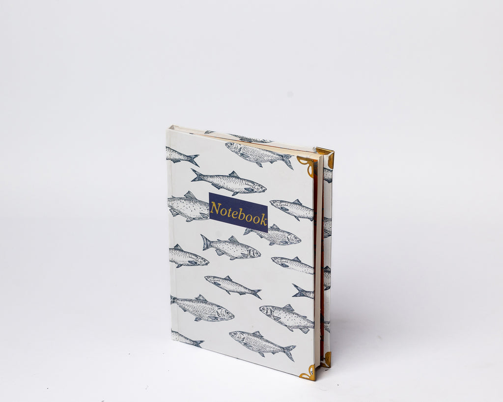 Marine Life Notebook - Hardcover, A5, Lined