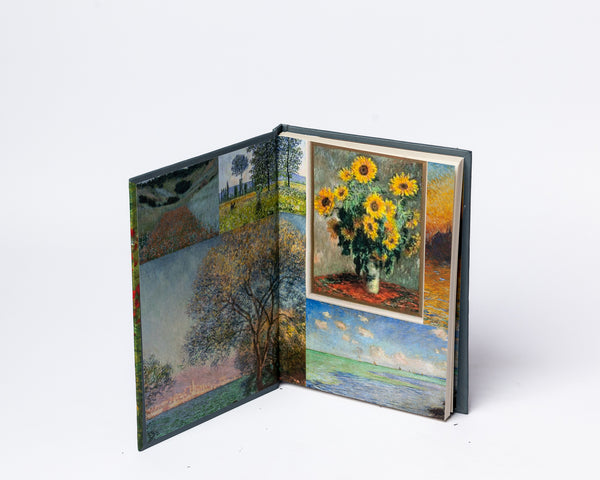 Claude Monet Notebook - Hardcover, A5, Lined