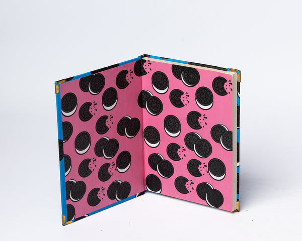 Oreo Notebook - Hardcover, A5, Lined