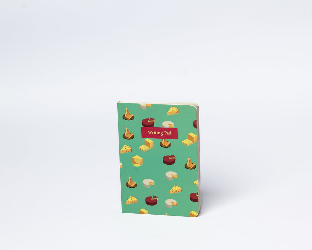 Cheese Notebook - Softcover, A6, Lined