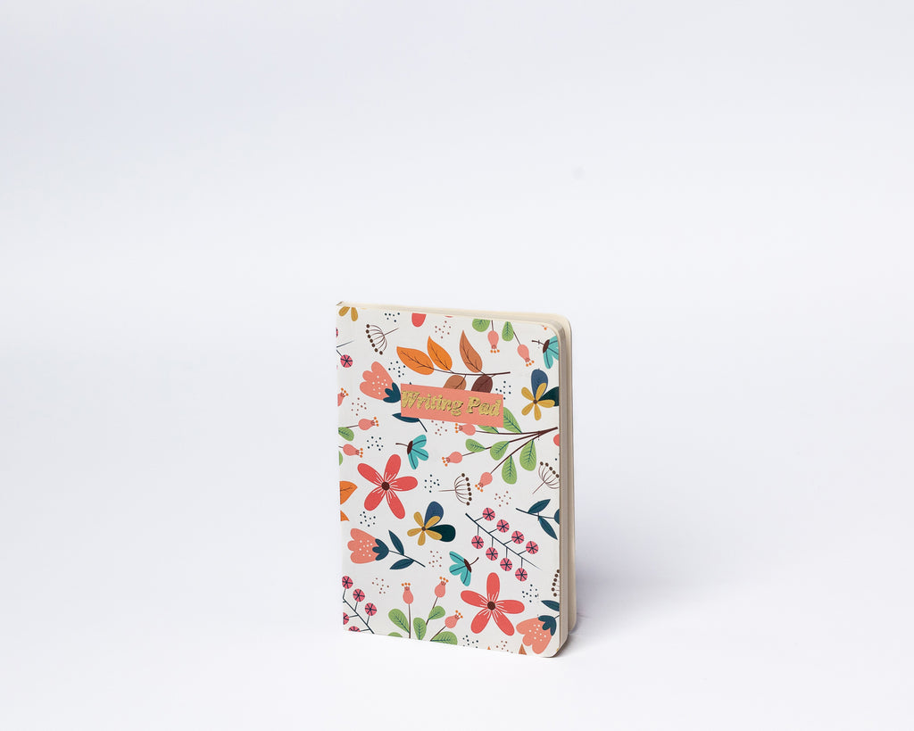 Floral Notebook - Softcover, A6, Lined