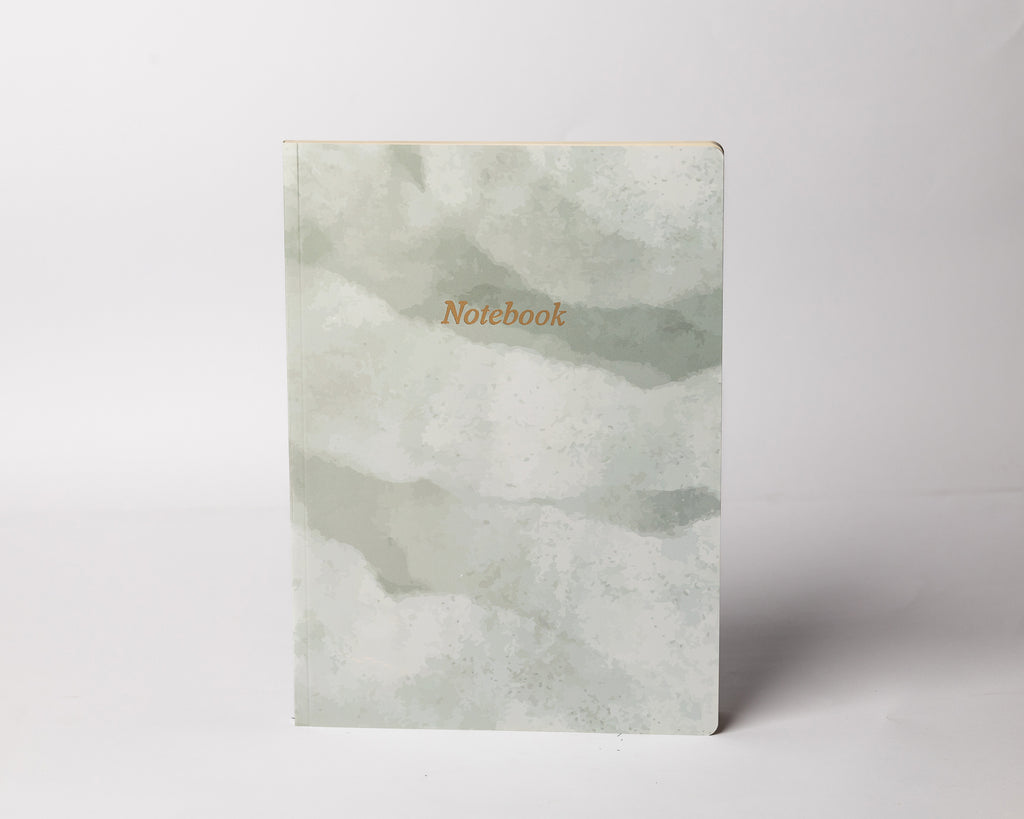 Marble Notebook - Softcover, A4, Lined