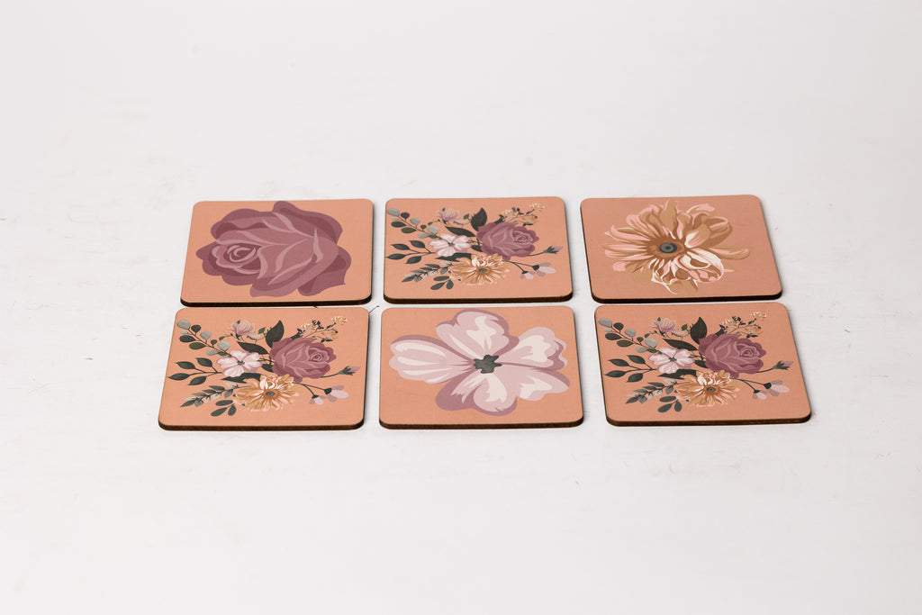 Bouquet Coasters