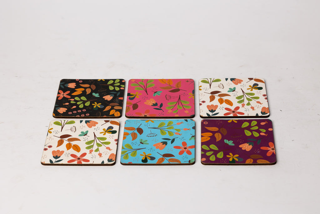 Floral Coasters