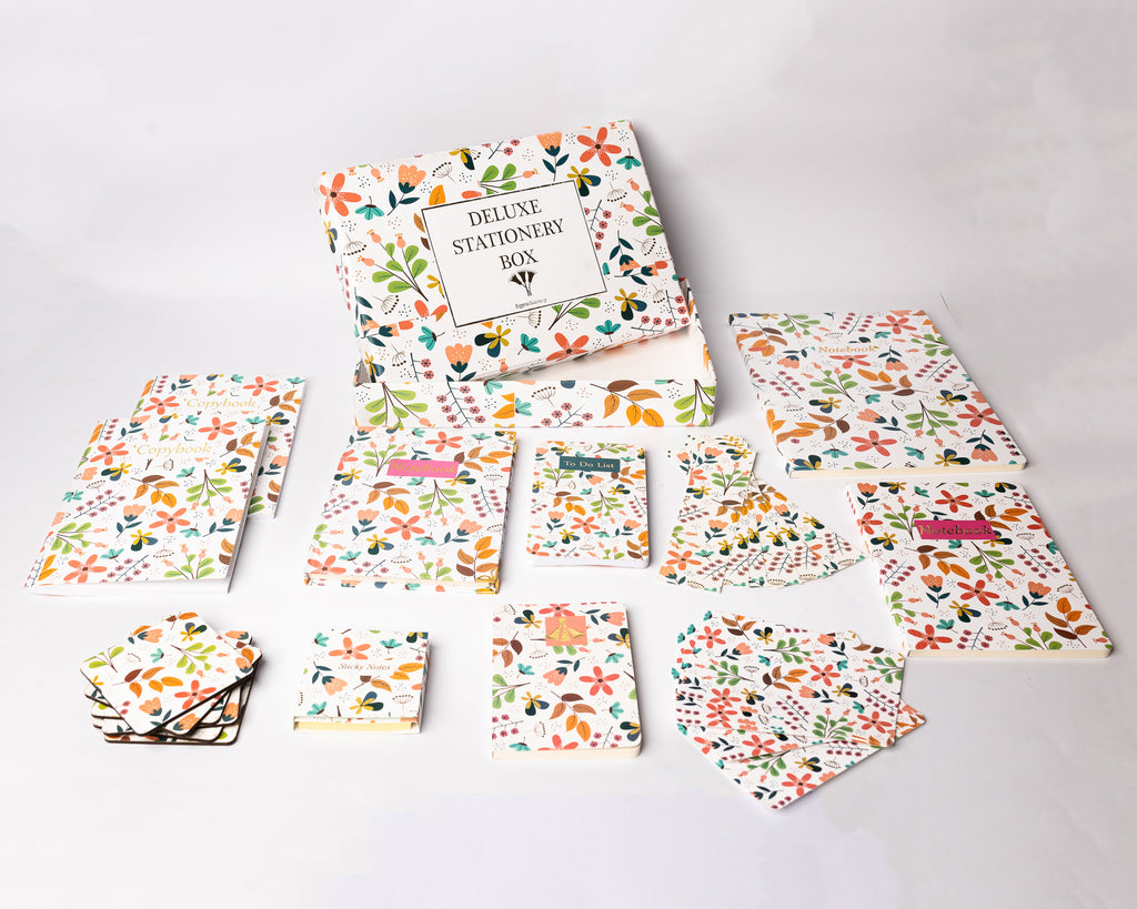 Floral Deluxe Stationery Box